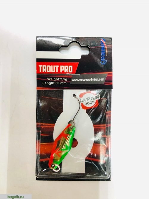 Блесна ADMIRAL TROUT PRO 2,5g-30mm. (Арт. RS22539)