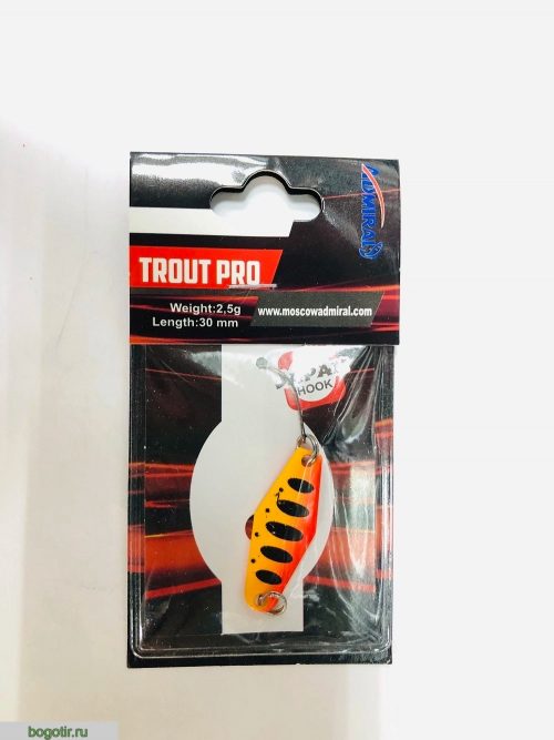 Блесна ADMIRAL TROUT PRO 2,5g-30mm. (Арт. RS22545)