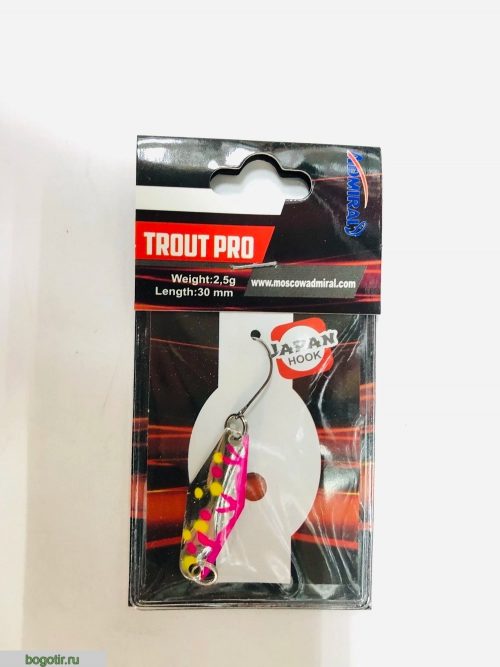 Блесна ADMIRAL TROUT PRO 2,5g-30mm. (Арт. RS22546)