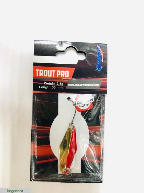 Блесна ADMIRAL TROUT PRO 2,5g-30mm. (Арт. RS22548)