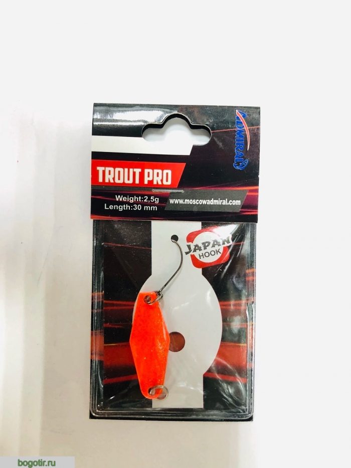 Блесна ADMIRAL TROUT PRO 2,5g-30mm. (Арт. RS22551)