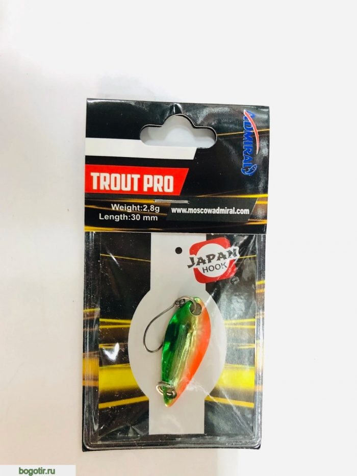 Блесна ADMIRAL TROUT PRO 2,8g-30mm. (Арт. RS22507)