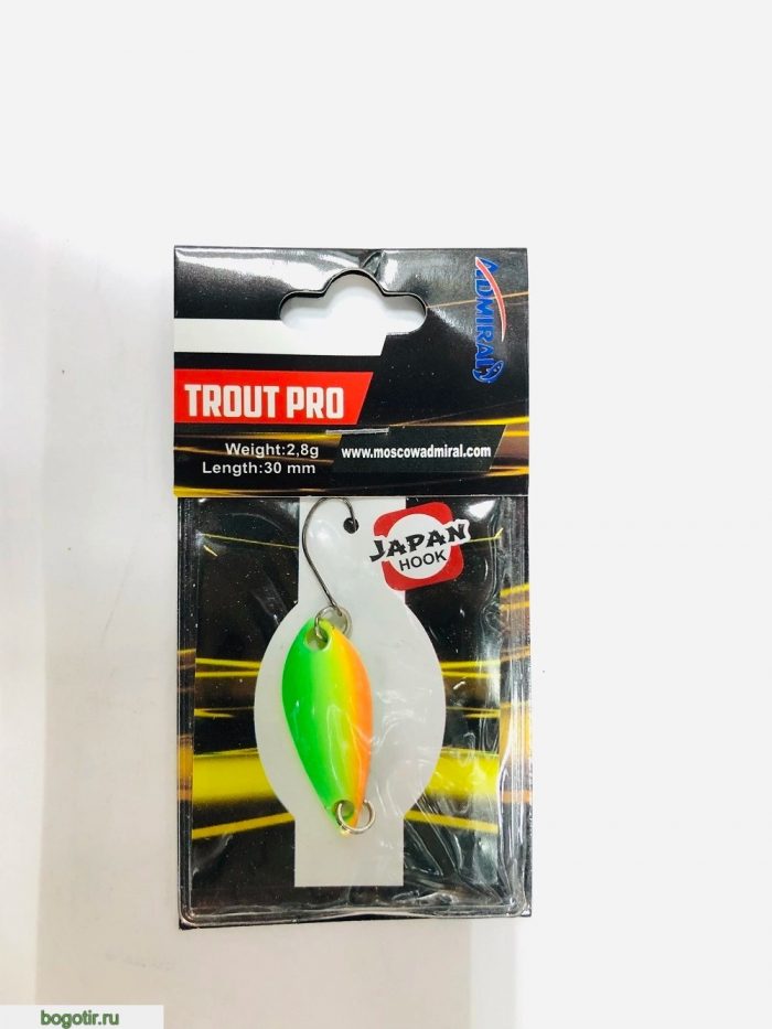 Блесна ADMIRAL TROUT PRO 2,8g-30mm. (Арт. RS22518)