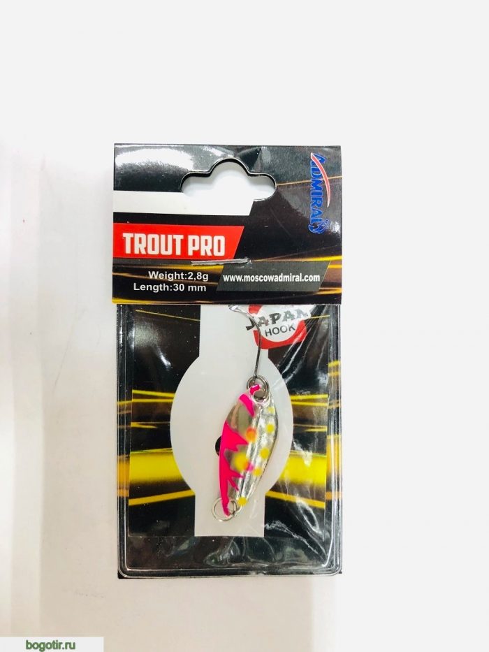 Блесна ADMIRAL TROUT PRO 2,8g-30mm. (Арт. RS22521)