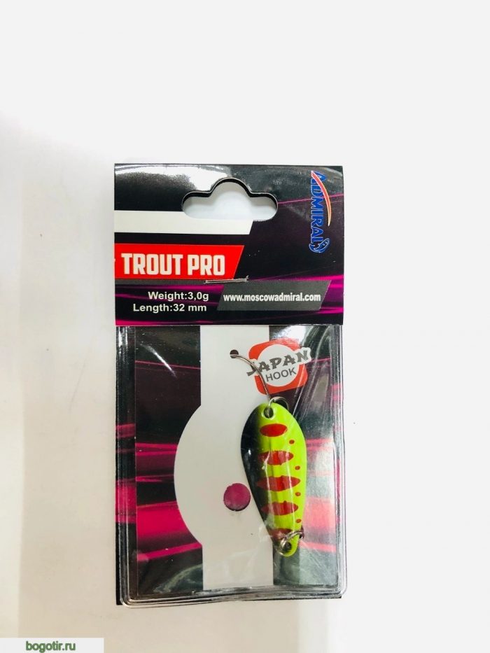 Блесна ADMIRAL TROUT PRO 3,0g-32mm. (Арт. RS22520)