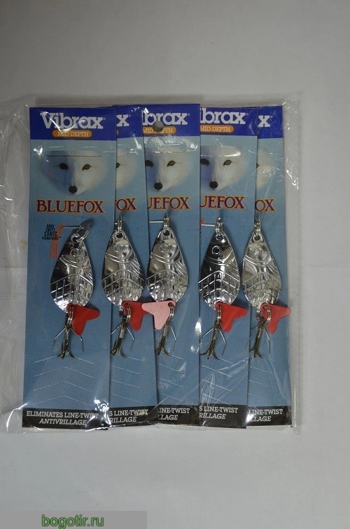 Блесна VIBRAX BLUEFOX НЕЗАЦЕПЛЯЙКА 12g-5 штук.К (Арт. RS23467)