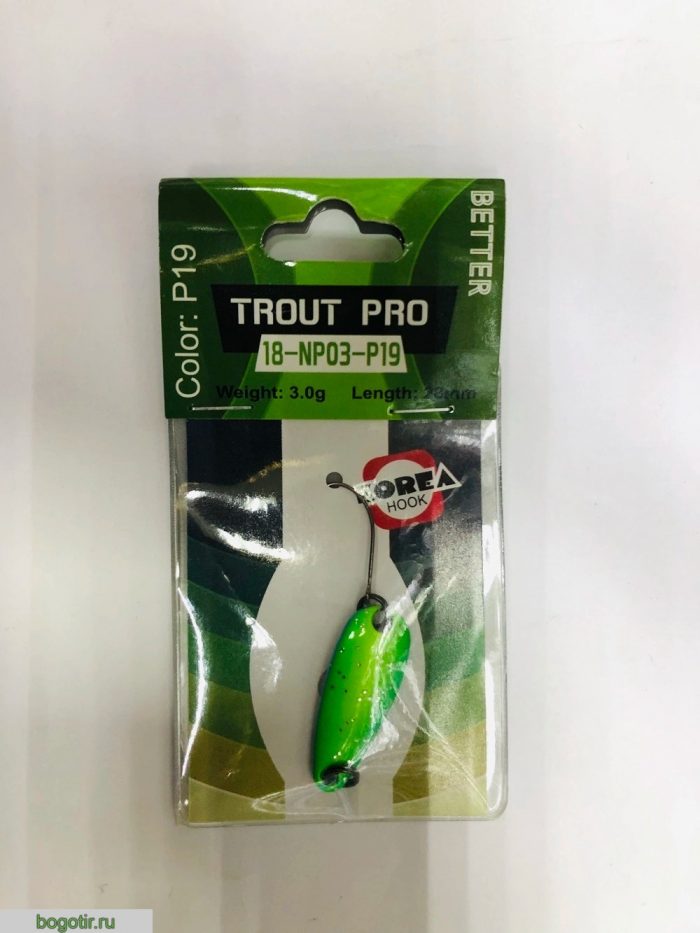 Блесна BETTER trout pro 3.0g-28mm.K (Арт. RS23770)