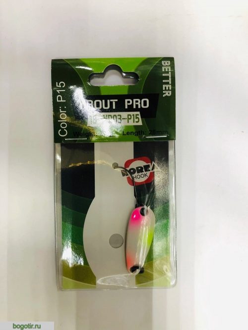 Блесна BETTER trout pro 3.0g-28mm.K (Арт. RS23778)