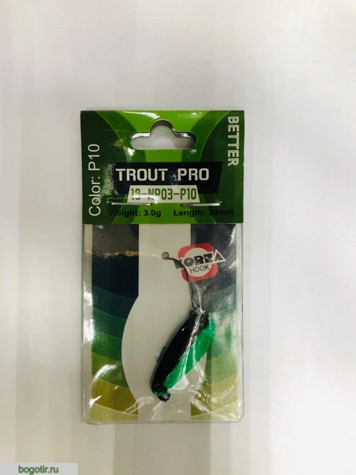 Блесна BETTER trout pro 3.0g-28mm.K (Арт. RS23781)