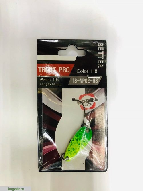 Блесна BETTER trout pro 3.8g-30mm.K (Арт. RS23800)