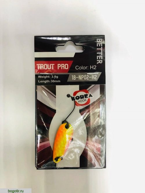 Блесна BETTER trout pro 3.8g-30mm.K (Арт. RS23809)