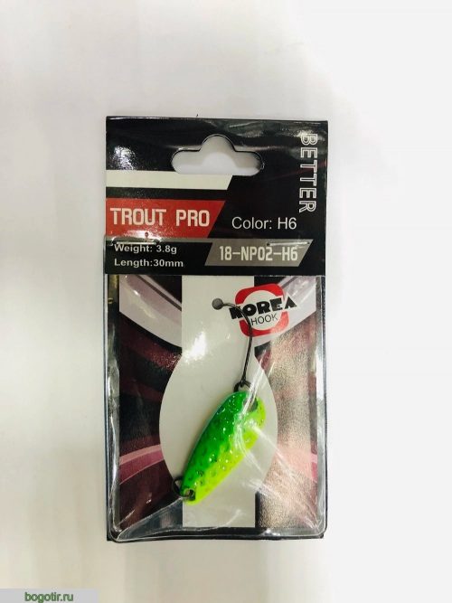 Блесна BETTER trout pro 3.8g-30mm.K (Арт. RS23810)