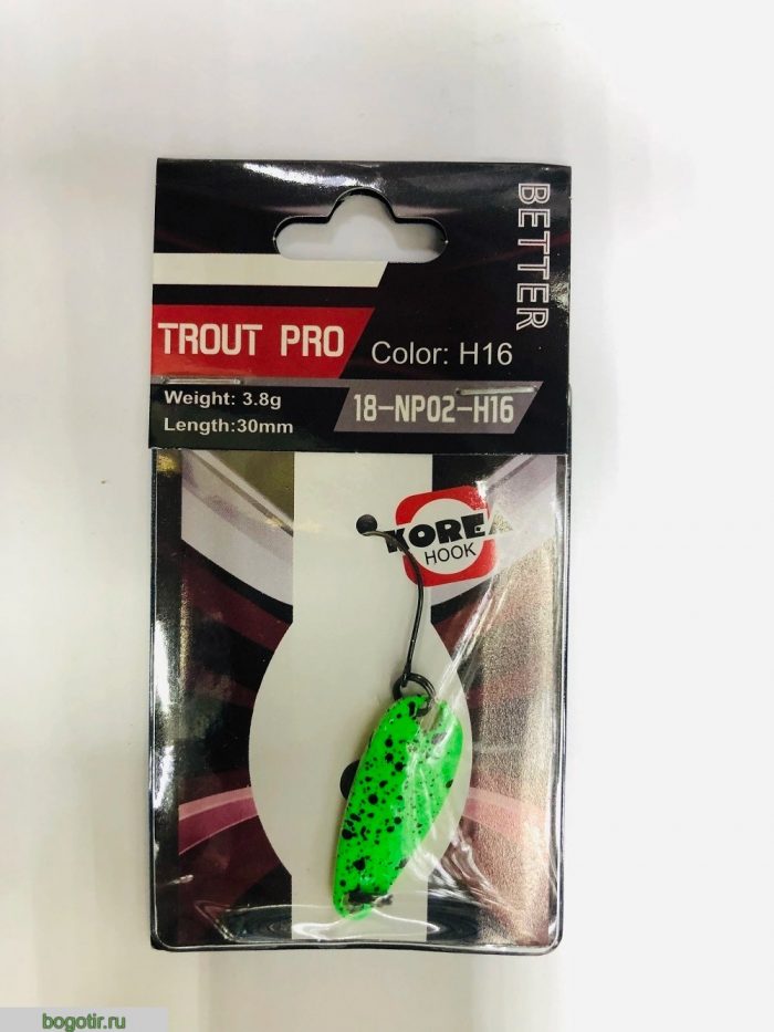 Блесна BETTER trout pro 3.8g-30mm.K (Арт. RS23811)