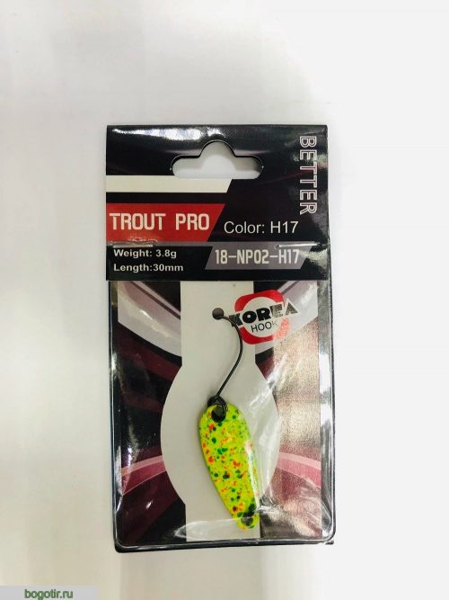 Блесна BETTER trout pro 3.8g-30mm.K (Арт. RS23815)