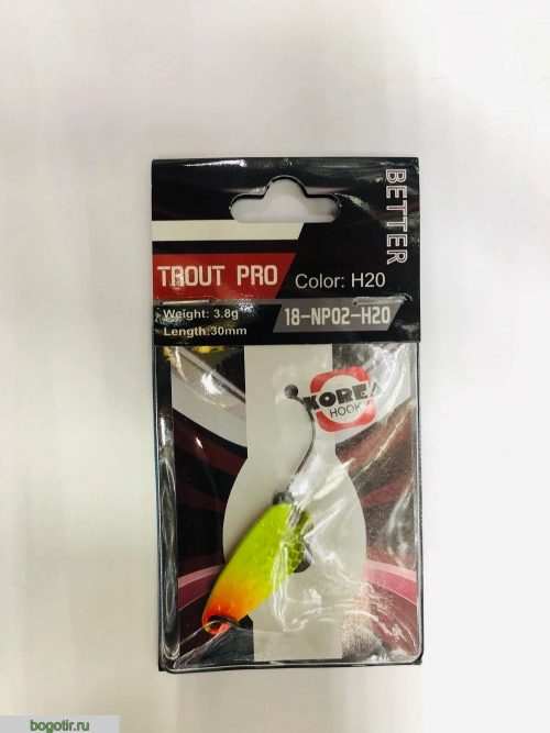 Блесна BETTER trout pro 3.8g-30mm.K (Арт. RS23816)