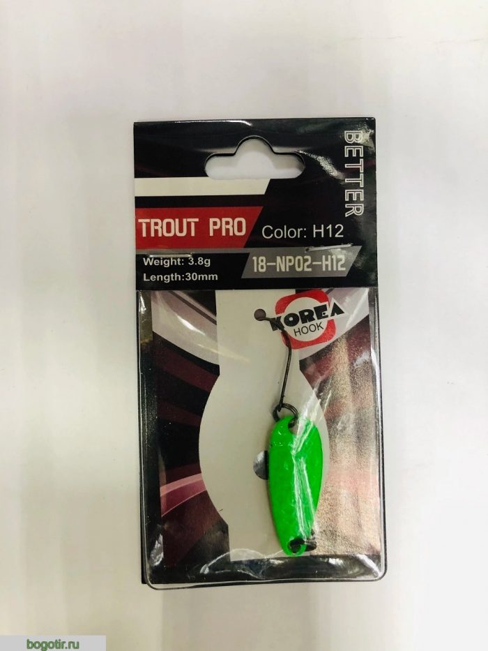 Блесна BETTER trout pro 3.8g-30mm.K (Арт. RS23817)