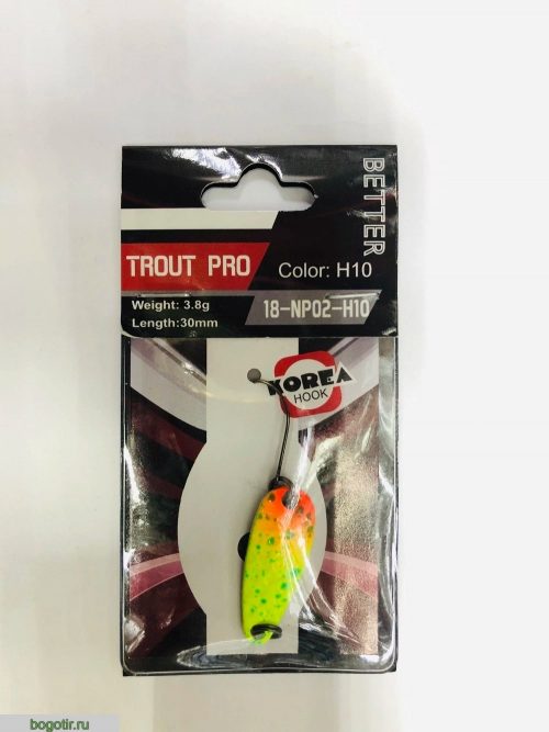 Блесна BETTER trout pro 3.8g-30mm.K (Арт. RS23818)