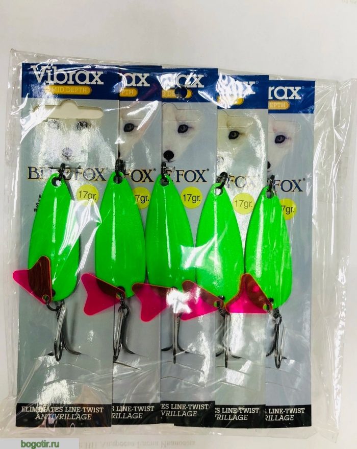 Блесна Blue Fox Vibrax 5 штук-17g.K (Арт. RS23931)