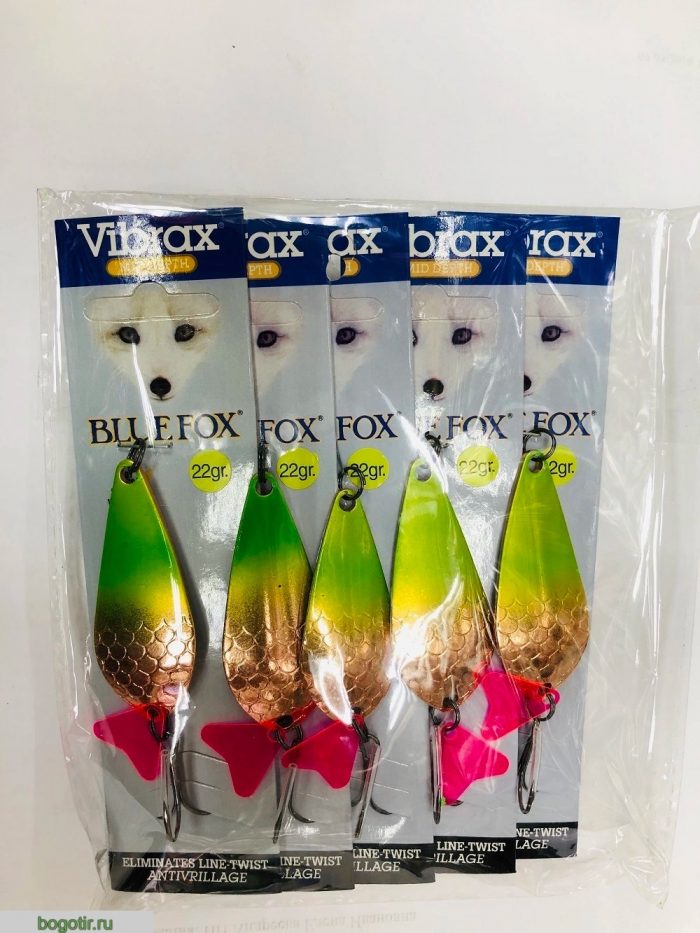 Блесна Blue Fox Vibrax 5 штук-22g.K (Арт. RS23934)