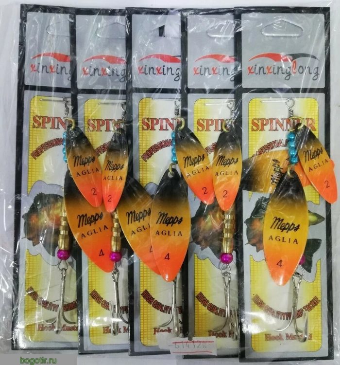 Блесна SPINNER вращающиеся 12 гр.В упаковке 5 шт.Цена за упаковку. (Арт. RS23831)