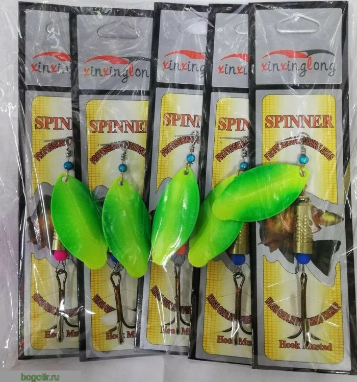 Блесна SPINNER вращающиеся 13 гр.В упаковке 5 шт.Цена за упаковку. (Арт. RS23830)