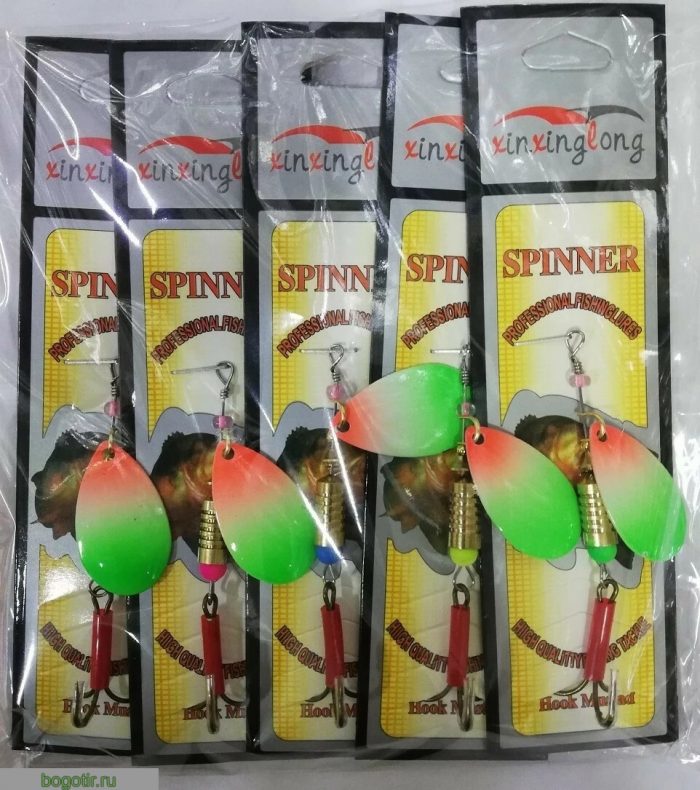 Блесна SPINNER вращающиеся 8 гр.В упаковке 5 шт.Цена за упаковку. (Арт. RS23836)