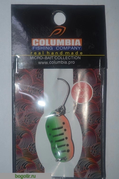 Блесна MIKRO-BAIT COLLECTION COLUMBIA U.S.A с крючком OWNER (Арт. RS24380)