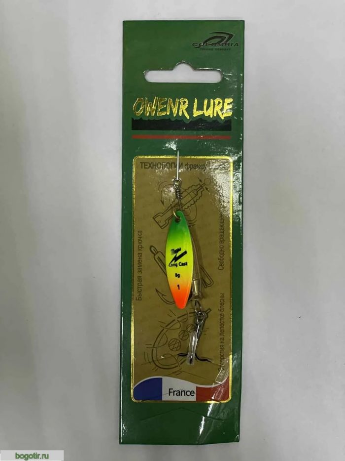 Блесна OWENR LURE Columbia 8g 16g 24g (выбор размера внутри) упаковка 5 штук (Арт. RS19012)