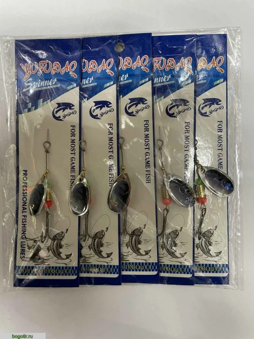 Блесна SPINNER PROFESSIONAL FISHING LURES (упаковка 5 штук).K (Арт. RS21407)