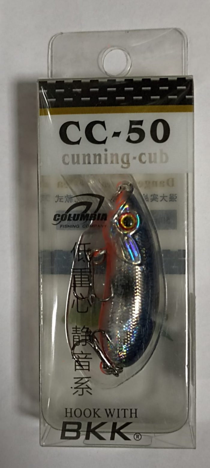 Воблер Columbia Danger in calm area CC - 50mm 8.4g fast sinking BKK 19