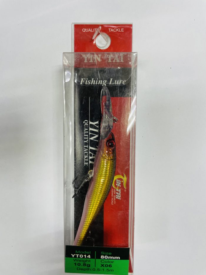 Воблер YIN-TAI Fishing Lure 10.8g 80mm. 10