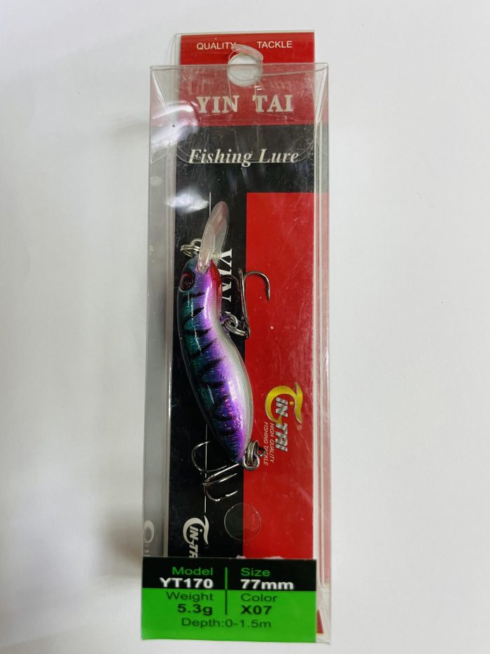 Воблер YIN-TAI Fishing Lure 5.3g 77mm. 10