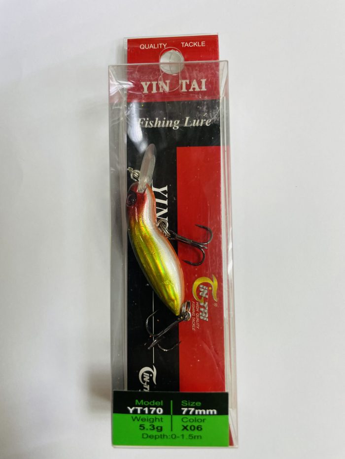 Воблер YIN-TAI Fishing Lure 5.5g 77mm. 1