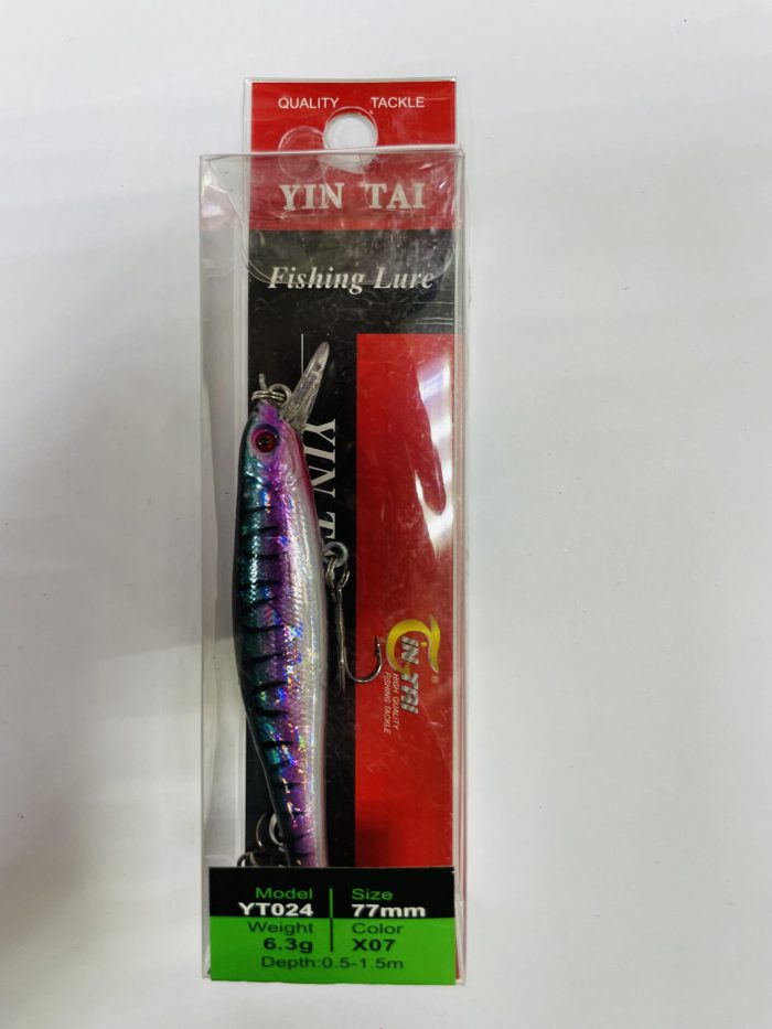 Воблер YIN-TAI Fishing Lure 6.3g 77mm. 11