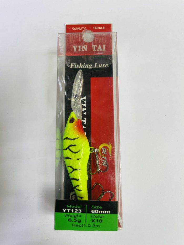 Воблер YIN-TAI Fishing Lure 6.5g 60mm. 1