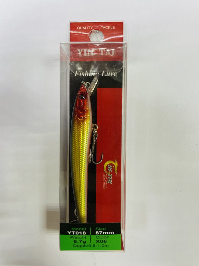 Воблер YIN-TAI Fishing Lure 8.7g 87mm.