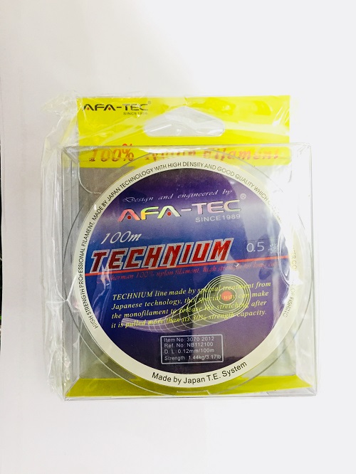 Леска AFA-TEC TECHNIUM 100m.Цена за 10 штук.Размеры внутри.RLN (Арт. RS5193)