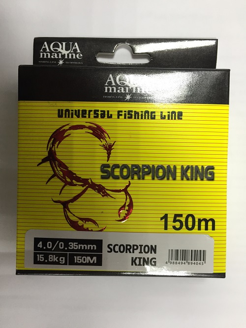 Леска AQUA MARINE SCORPION KING 150m.Цена за 10 штук .Размеры внутри.LN (Арт. RS5209)