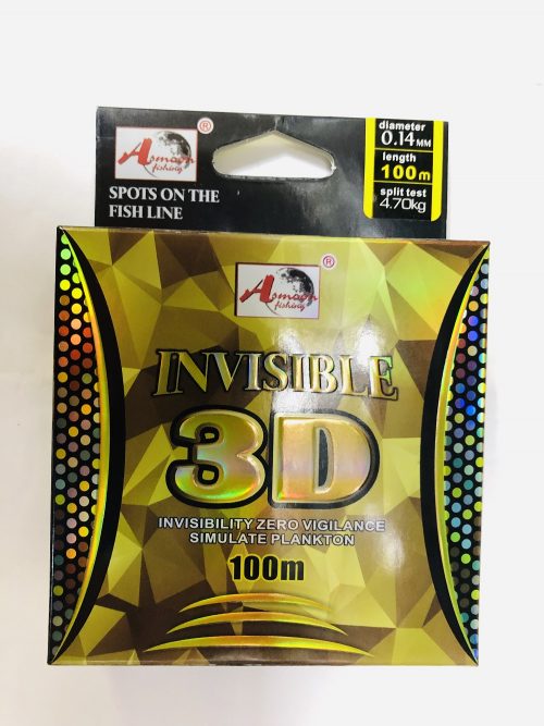 Леска INVISIBLE 3D 100m.Цена за 10 штук .Размеры внутри.LN (Арт. RS5292)