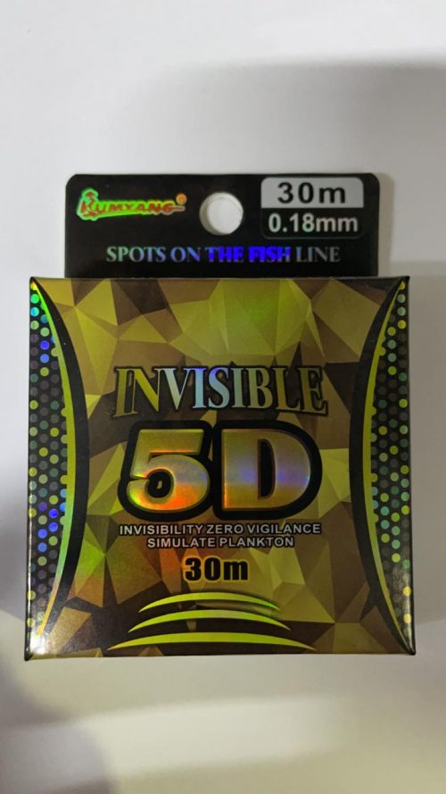 Леска INVISIBLE 5D 30m. Минимальный заказ 10 штук.Размеры внутри.KM-VKG (Арт. RS5081)