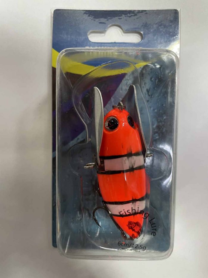 Приманка рыболовная, с металлическими крыльями Fishing Lure 12.5гр 6см.