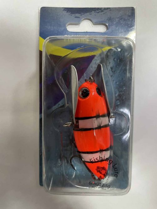 Приманка рыболовная, с металлическими крыльями Fishing Lure 12.5гр 6см.1