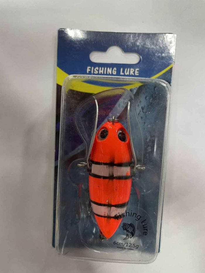 Приманка рыболовная, с металлическими крыльями Fishing Lure 12.5гр 6см.8