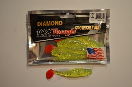 Приманки силиконовые съедобные GROWS CULTURE DIAMOND 10Xtough в упаковке 5шт 9см №002 (Арт. RS13189)