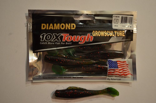 Приманки силиконовые съедобные GROWS CULTURE DIAMOND 10Xtough в упаковке 5шт 9см №008 (Арт. RS13188)