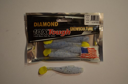 Приманки силиконовые съедобные GROWS CULTURE DIAMOND 10Xtough в упаковке 5шт 9см №013 (Арт. RS13177)