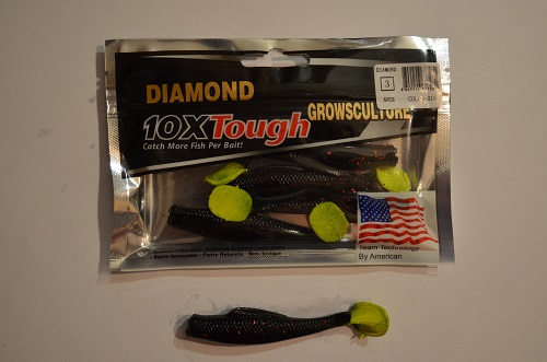 Приманки силиконовые съедобные GROWS CULTURE DIAMOND 10Xtough в упаковке 5шт 9см №018 (Арт. RS13180)