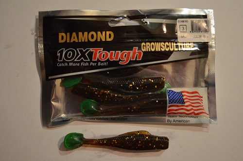 Приманки силиконовые съедобные GROWS CULTURE DIAMOND 10Xtough в упаковке 5шт 9см №019 (Арт. RS13187)