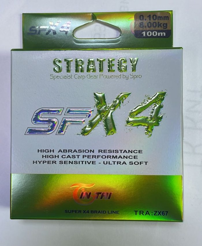 Шнур плетёный Gin tai STRATEGY SPX4 (выбор размера внутри)