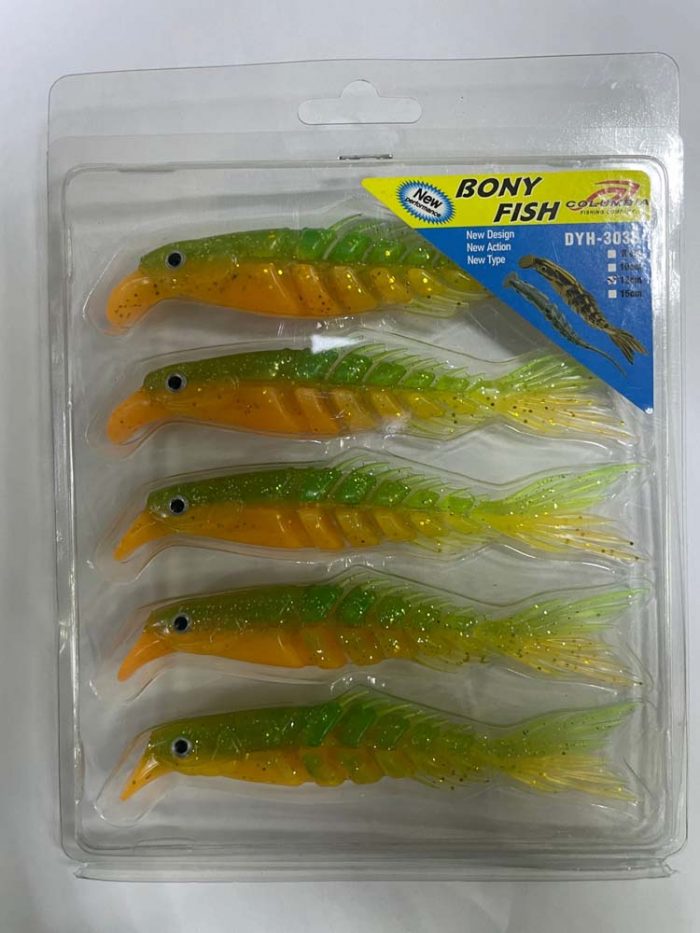 Силиконовая приманка BONY FISH 10см.L10